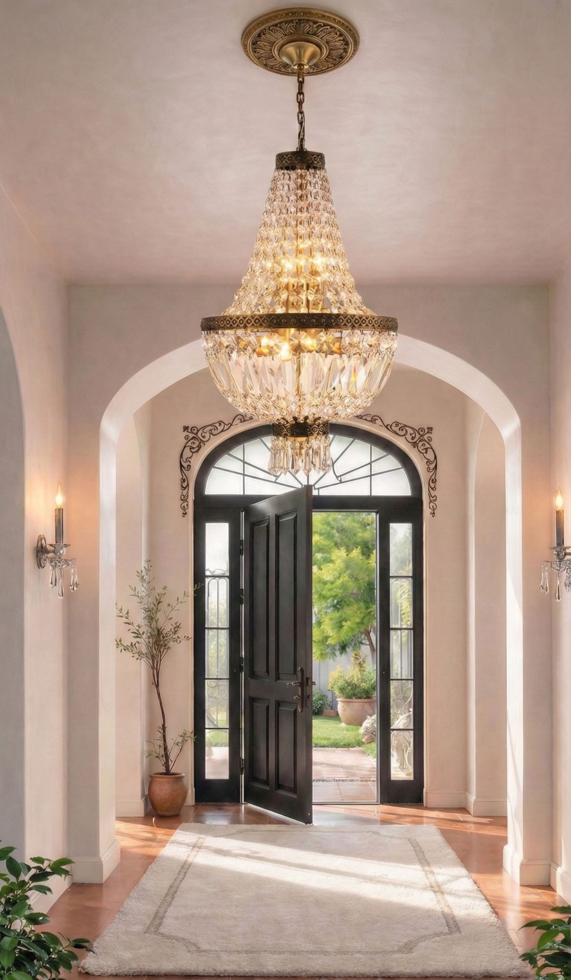 Elegant Grand Crystal Chandelier Lamps Elegant Grand Crystal Chandelier Lamps